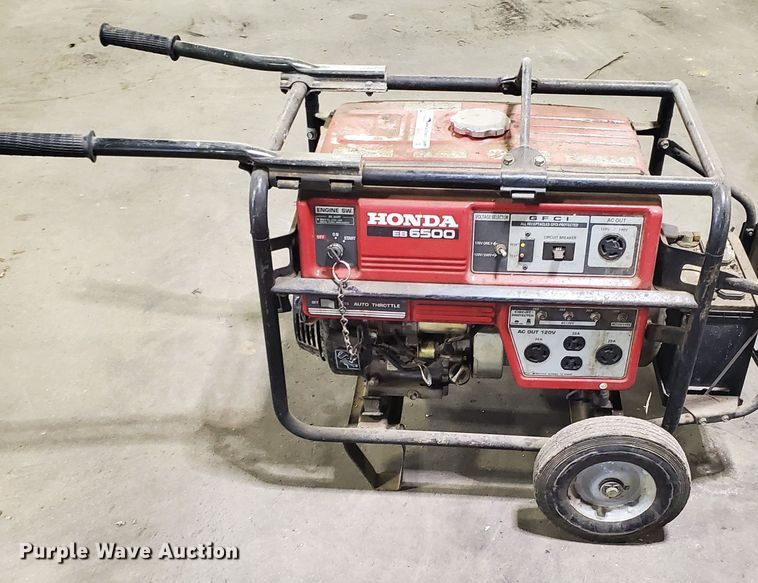 image for item GB9820 Honda EB6500 generator