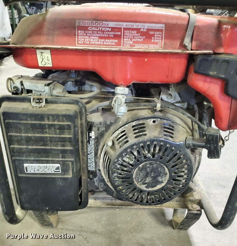 image for item GB9820 Honda EB6500 generator