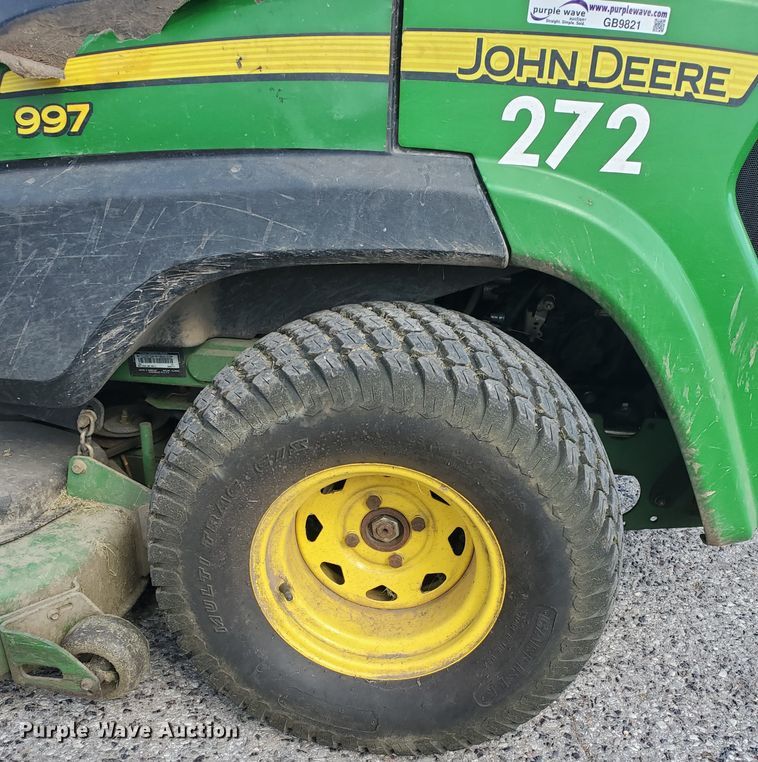 image for item GB9821 2011 John Deere 997 ZTR lawn mower
