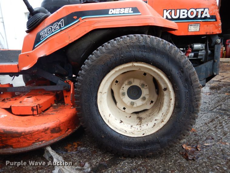 image for item GC9459 Kubota ZD21 ZTR lawn mower