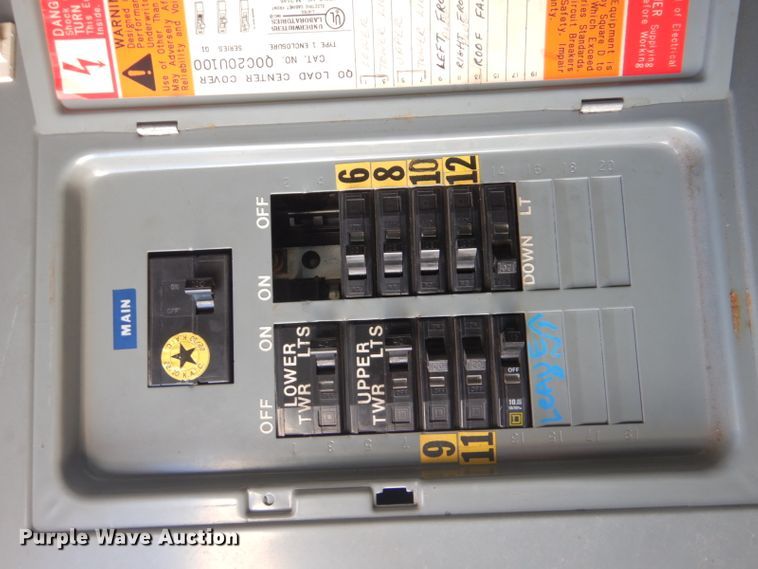 image for item GD9089 1987 Ford F7000 utility truck