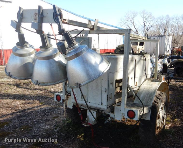 image for item GD9095 1976 Libby Welding Co. MB5A light plant