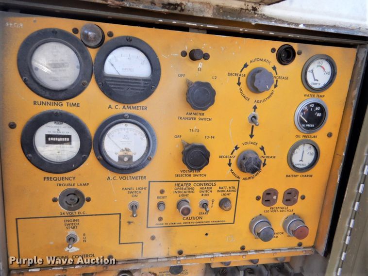 image for item GD9095 1976 Libby Welding Co. MB5A light plant