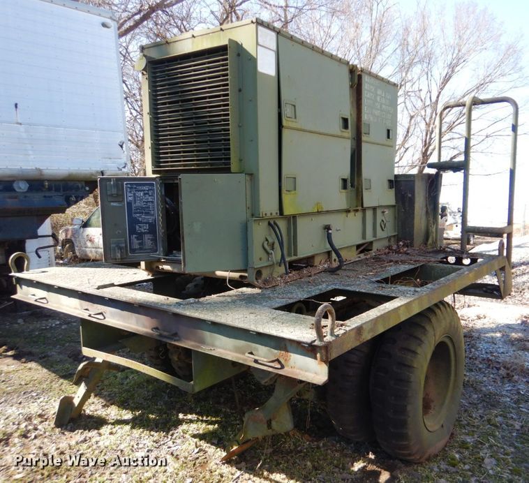 image for item GD9096 1992 All Bann Enterprises MIL-W-45991 generator