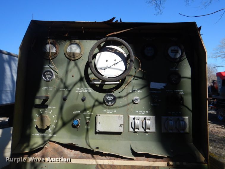 image for item GD9098 1992 All Baan Enterprises MIL-W-45991 generator