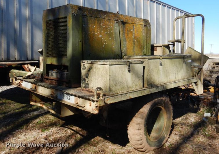 image for item GD9100 1992 Hobart & Sons MIL-W-45991 generator