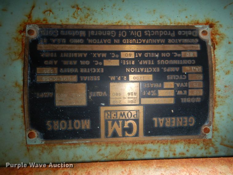 image for item GD9102 (2) generators