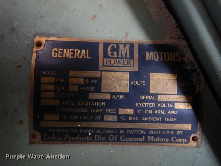 image for item GD9102 (2) generators