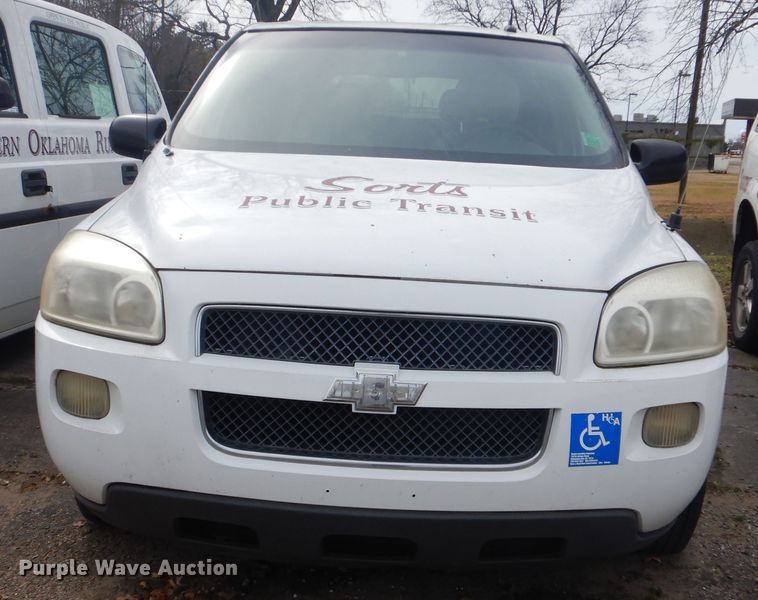 image for item GD9176 2007 Chevrolet Uplander handicap accessible van