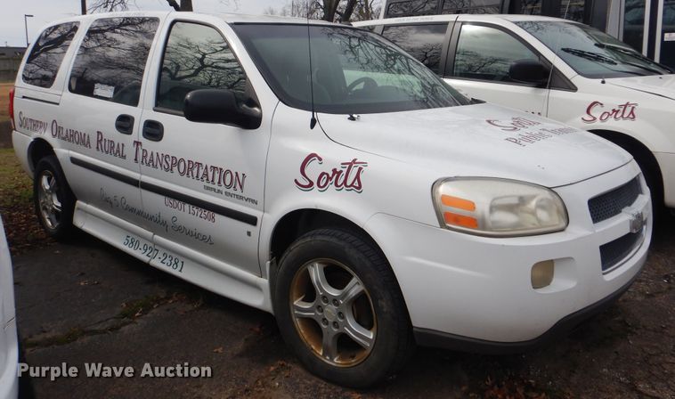 image for item GD9176 2007 Chevrolet Uplander handicap accessible van