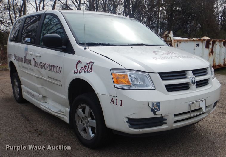 image for item GD9177 2010 Dodge Grand Caravan handicap accessible van
