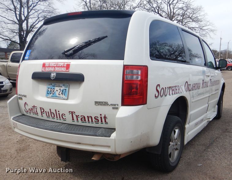 image for item GD9177 2010 Dodge Grand Caravan handicap accessible van