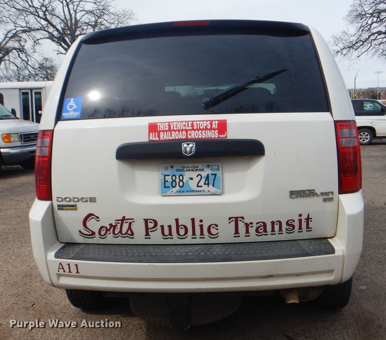 image for item GD9177 2010 Dodge Grand Caravan handicap accessible van