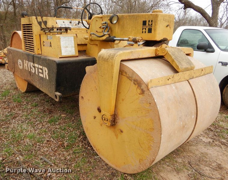 image for item GE9247 Hyster C350A double drum vibratory roller