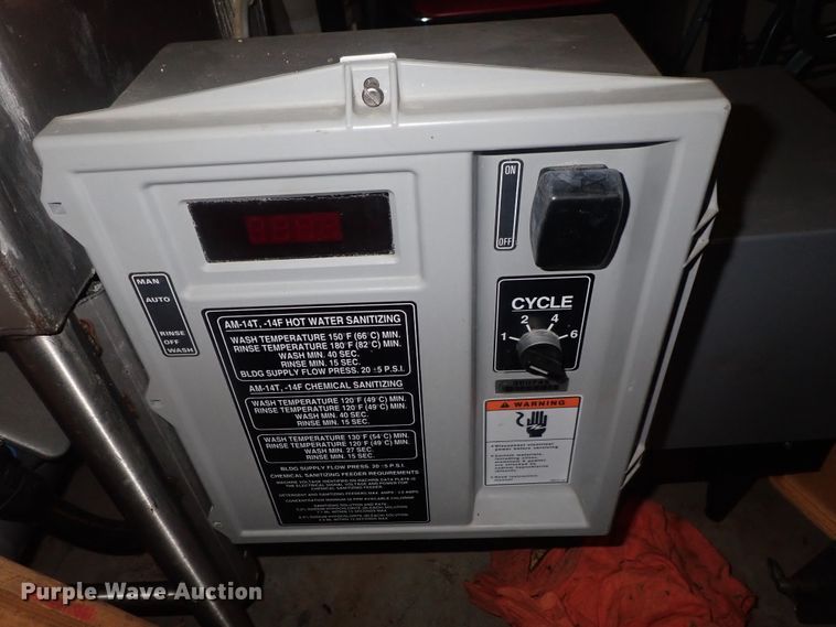 image for item GQ9999 Hobart AM14T dishwasher