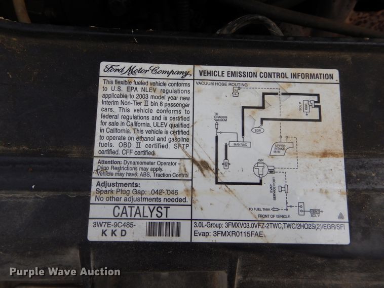 image for item GT9744 2003 Ford Taurus