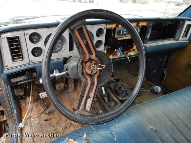 image for item GT9746 1985 Chevrolet S10 pickup truck