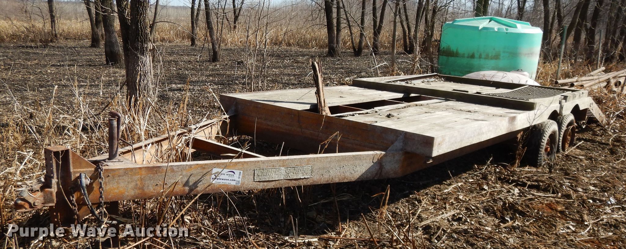 1974 Carrier King 1200 equipment trailer in Atchison, KS Item DF5906
