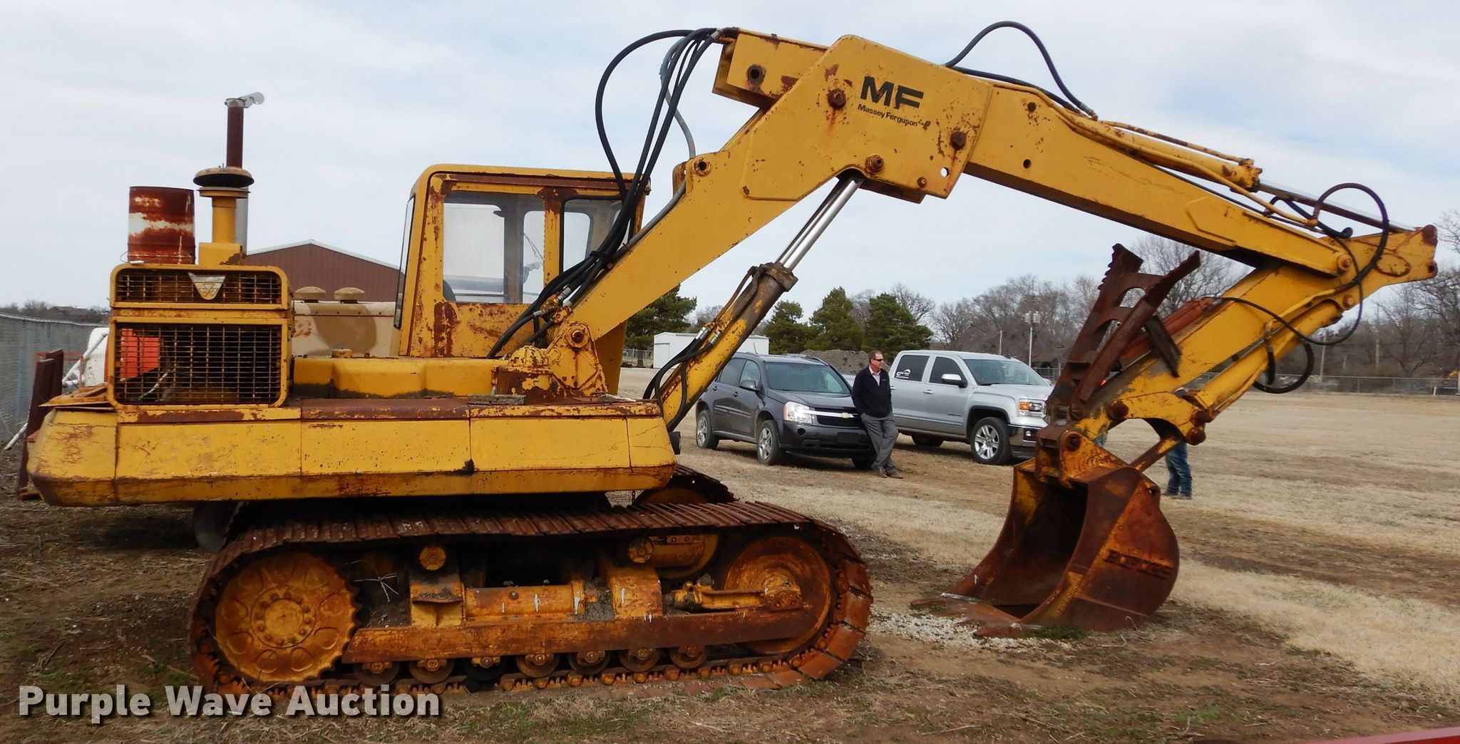 Massey Ferguson MF450 excavator in Eureka, KS | Item GT9749 sold ...