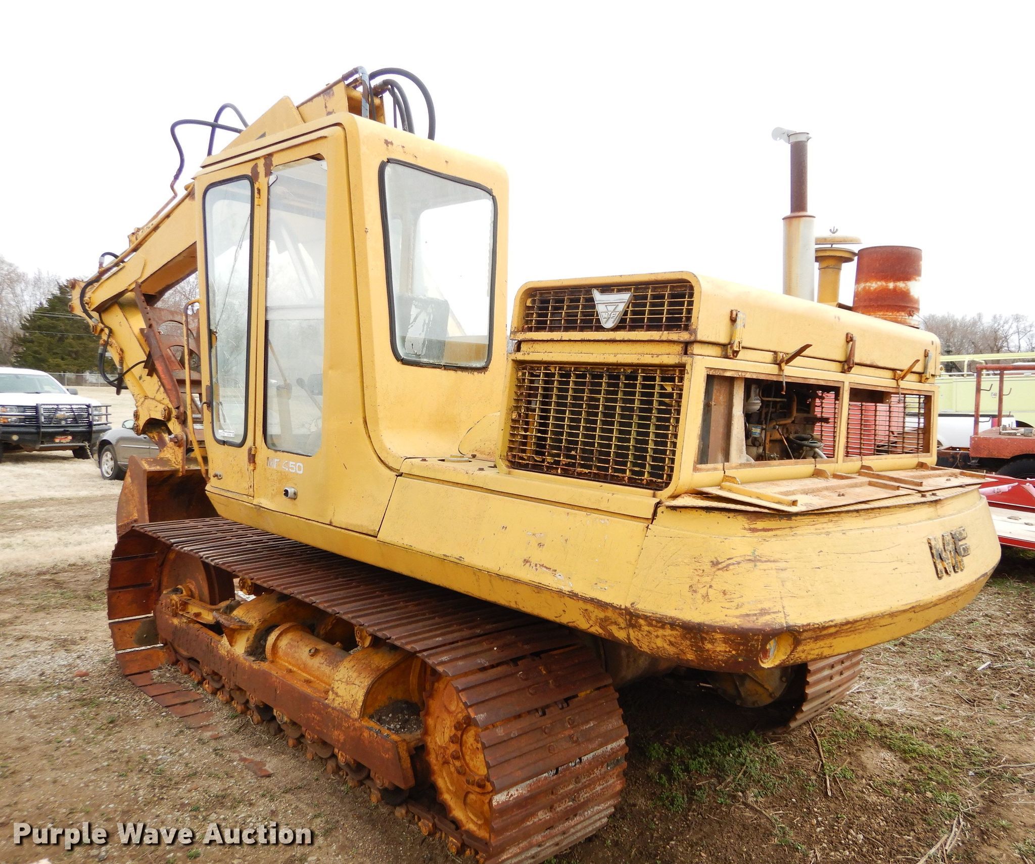 Massey Ferguson MF450 excavator in Eureka, KS | Item GT9749 sold ...