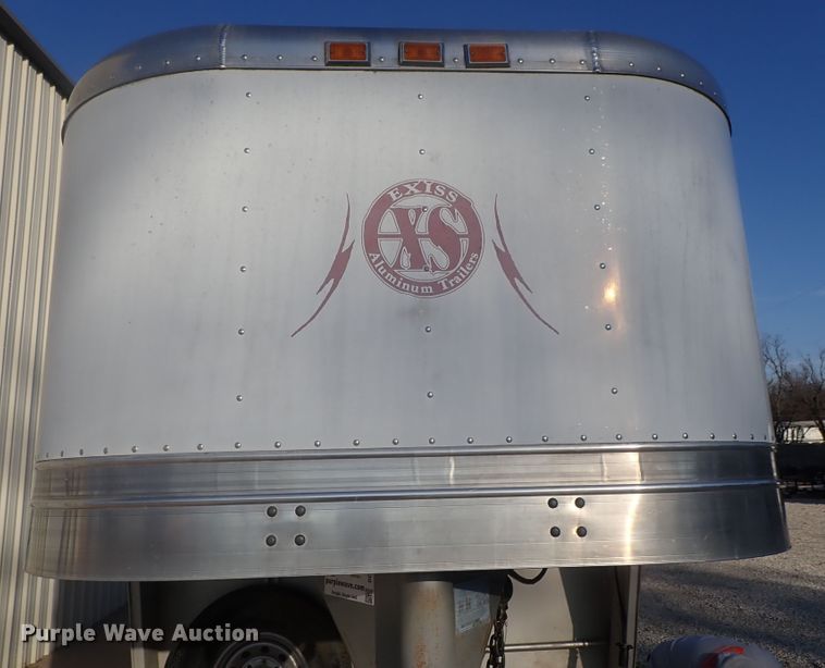 image for item DC3294 1999 Exiss Maximum SX horse trailer