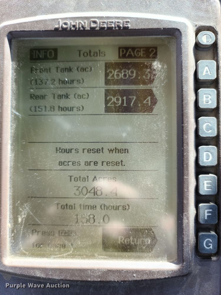 image for item DE2441 2002 John Deere 1860 air seeder