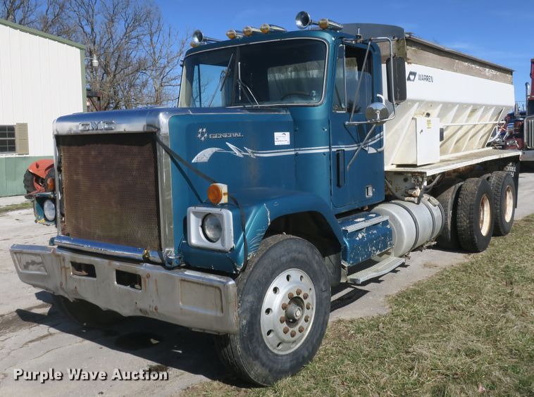 image for item DF5093 1980 GMC General applicator truck