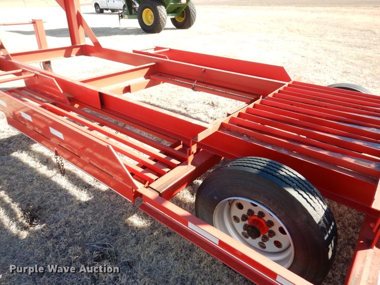 image for item DF7378 2012 Donahue EXG-180 windrower trailer