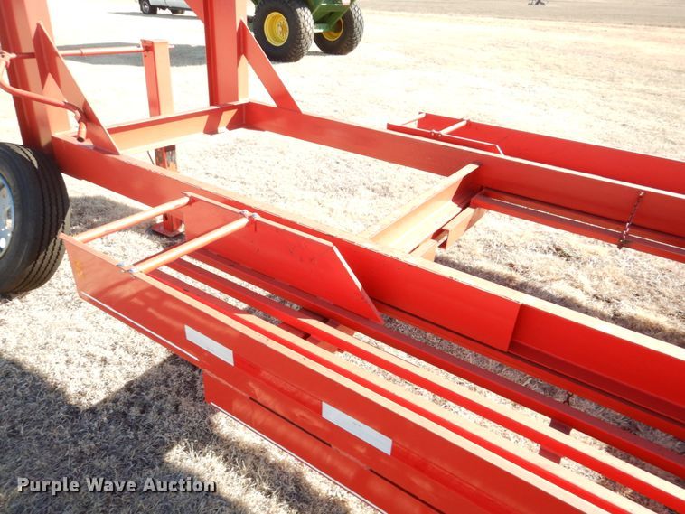 image for item DF7378 2012 Donahue EXG-180 windrower trailer