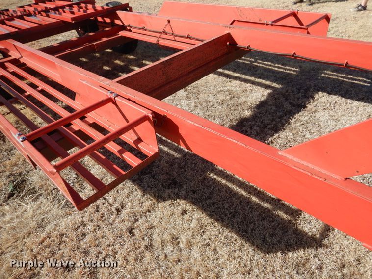 image for item DF7378 2012 Donahue EXG-180 windrower trailer