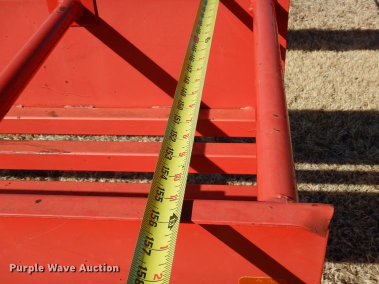 image for item DF7378 2012 Donahue EXG-180 windrower trailer