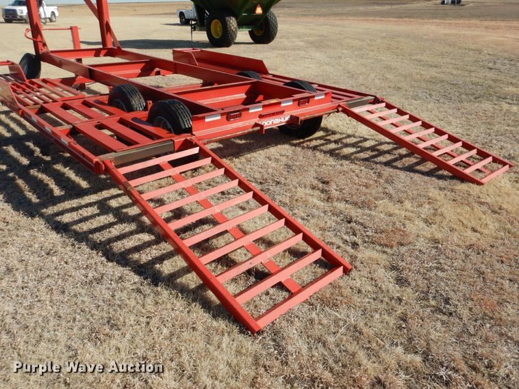 image for item DF7378 2012 Donahue EXG-180 windrower trailer