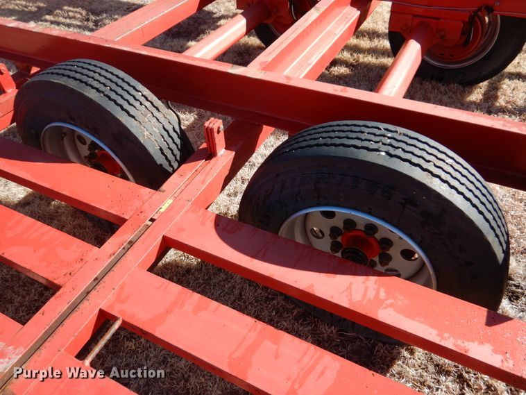 image for item DF7378 2012 Donahue EXG-180 windrower trailer