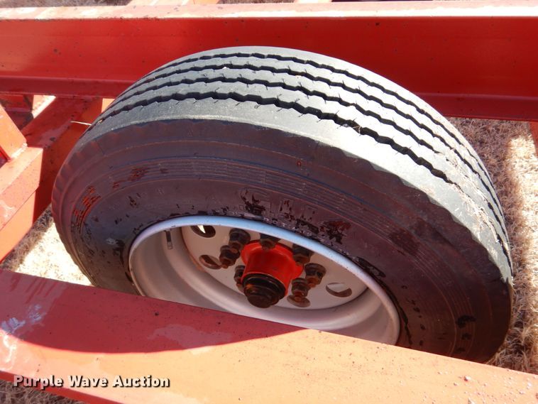 image for item DF7378 2012 Donahue EXG-180 windrower trailer