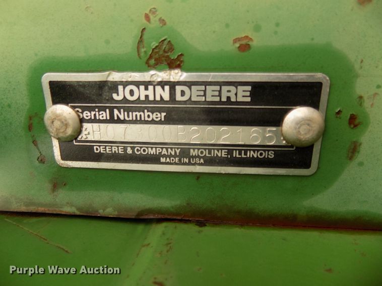image for item DG2557 John Deere 7300 planter