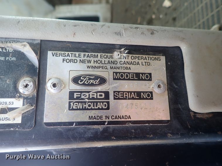 image for item DG3000 1991 Ford 846 Versatile 4WD tractor