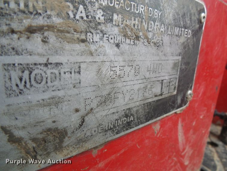 image for item DG5577 Mahindra 5570 HFWD tractor