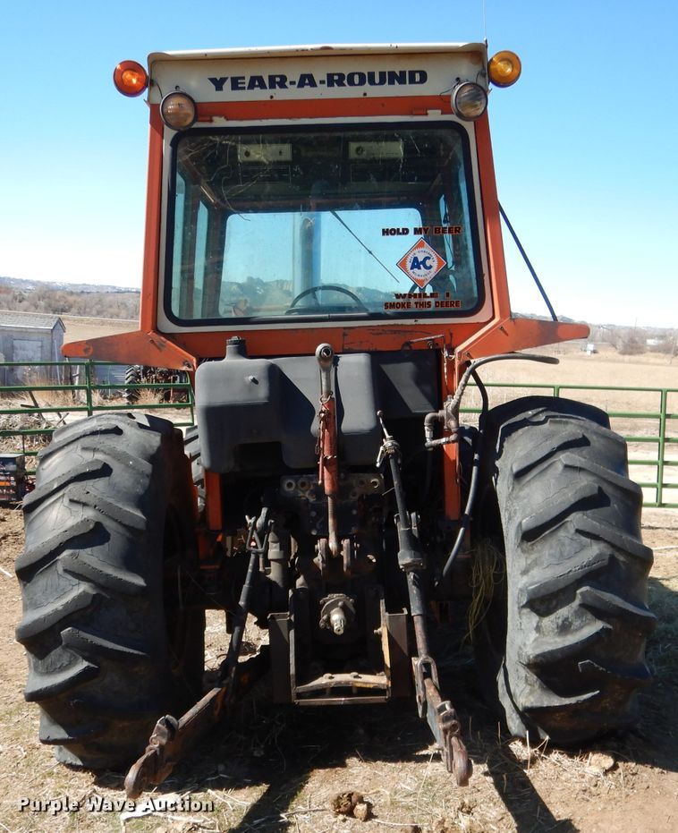 image for item DG5934 1981 Allis Chalmers 6080 MFWD tractor