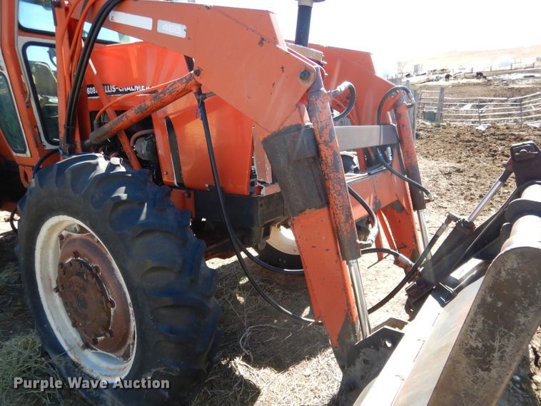 image for item DG5934 1981 Allis Chalmers 6080 MFWD tractor