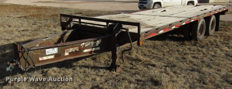 image for item DG6727 1995 Gold Star equipment trailer