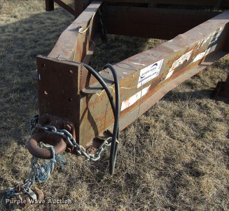 image for item DG6727 1995 Gold Star equipment trailer