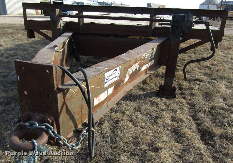 image for item DG6727 1995 Gold Star equipment trailer