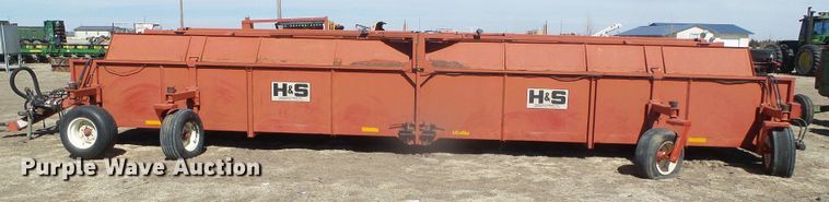 image for item DH4848 H&S TWM2-P windrow hay merger