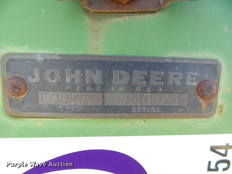 image for item DH4854 John Deere DRA grain drill