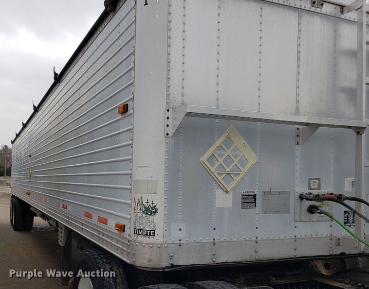 image for item DH5785 1999 Timpte double hopper bottom grain trailer