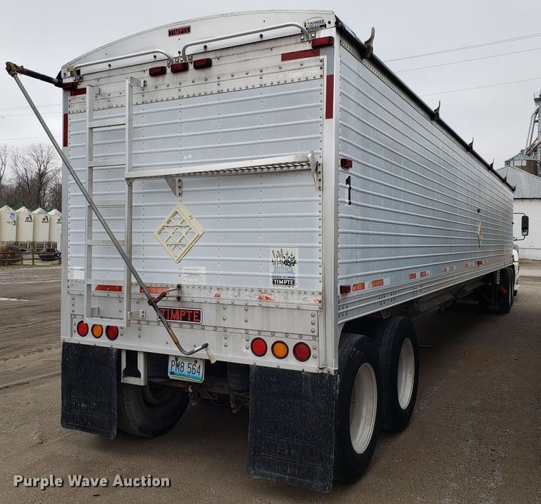 image for item DH5785 1999 Timpte double hopper bottom grain trailer
