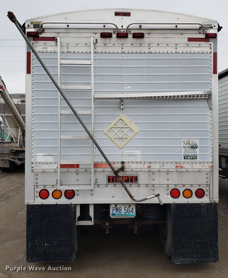 image for item DH5785 1999 Timpte double hopper bottom grain trailer