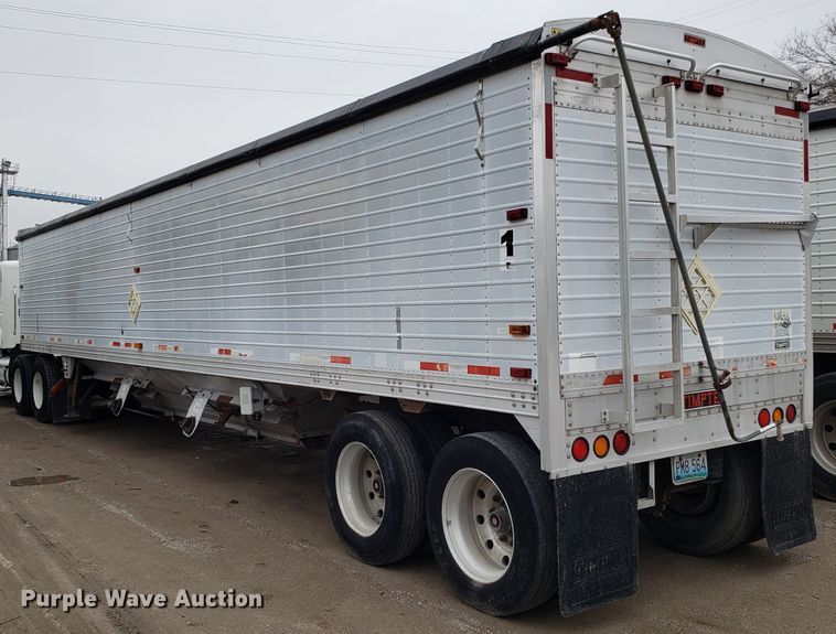 image for item DH5785 1999 Timpte double hopper bottom grain trailer