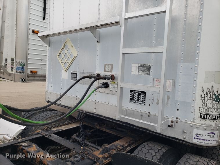 image for item DH5785 1999 Timpte double hopper bottom grain trailer