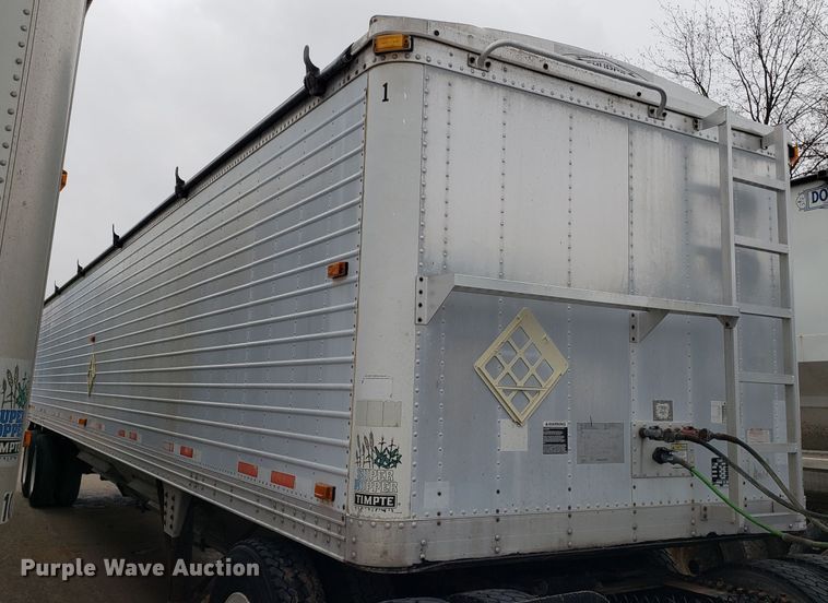 image for item DH5785 1999 Timpte double hopper bottom grain trailer